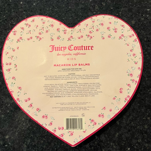 Juicy Couture Kids Heart-Shaped Lip Balm Set - Picture 2 of 2